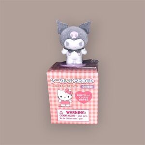 Sanrio Kuromi fluffed magnetic figure